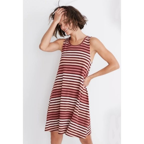Madewell Dresses & Skirts - MADEWELL Tank Dress in Sulley Stripe